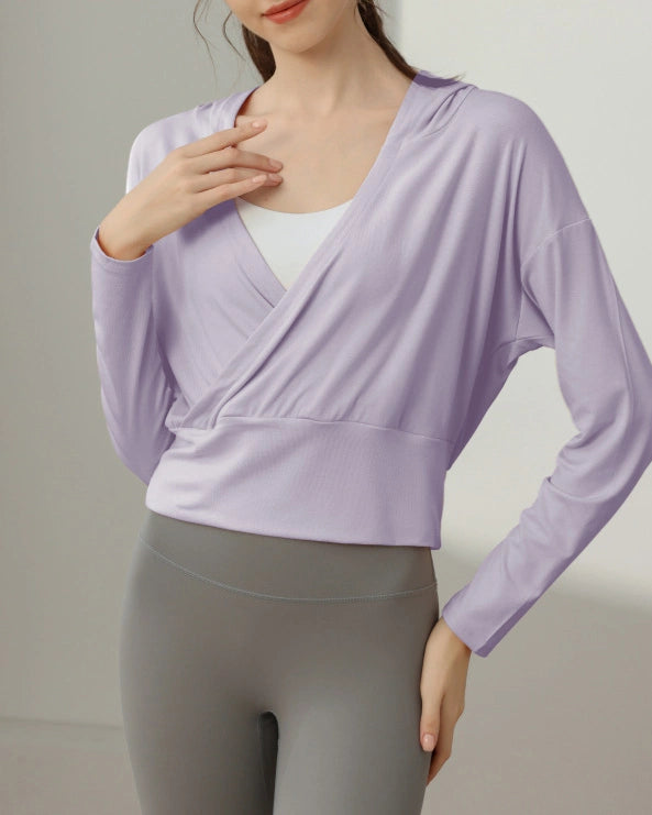 レジェカシュクールフーディーロングトップ 3109