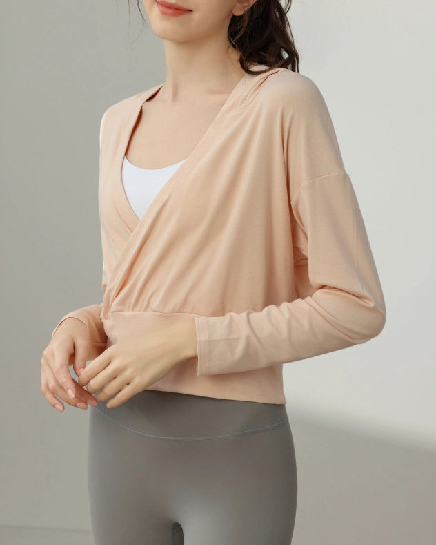 レジェカシュクールフーディーロングトップ 3109