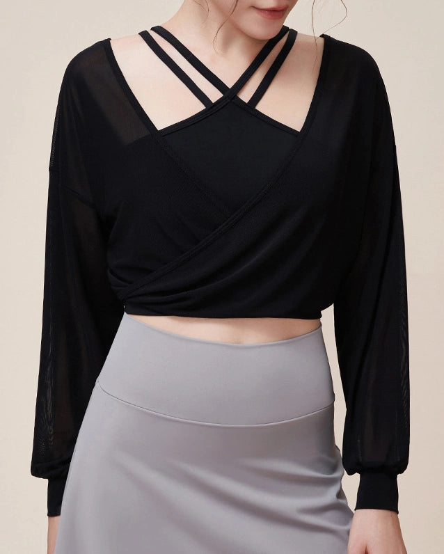 ドゥバンクロスシアーロングスリーブ 3111