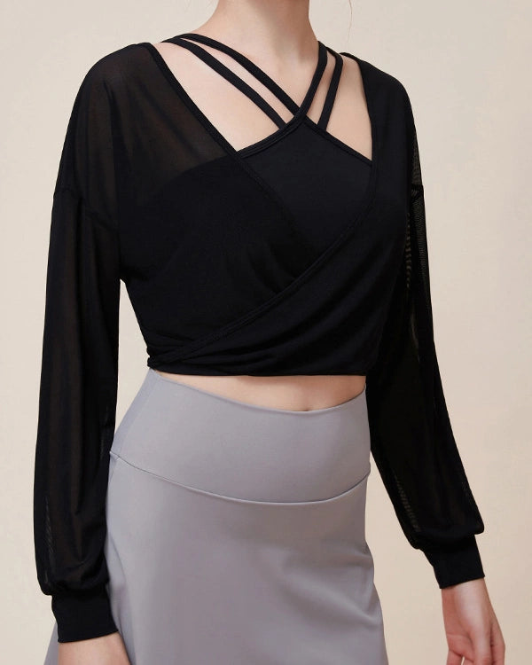 ドゥバンクロスシアーロングスリーブ 3111