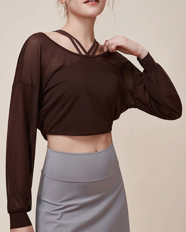 ドゥバンクロスシアーロングスリーブ 3111