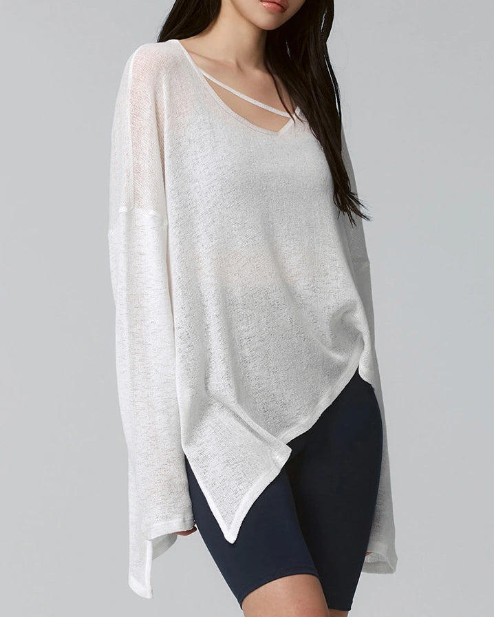 エラヴォワルヨガロングトップ 3117