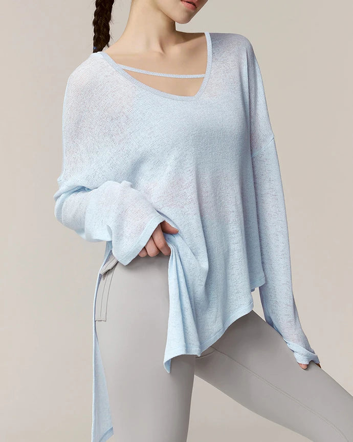 エラヴォワルヨガロングトップ 3117