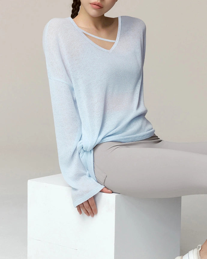 エラヴォワルヨガロングトップ 3117