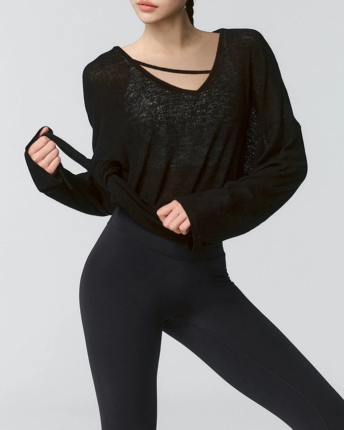 エラヴォワルヨガロングトップ 3117