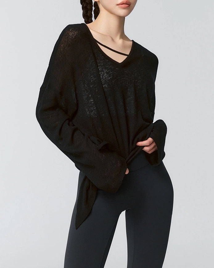 エラヴォワルヨガロングトップ 3117