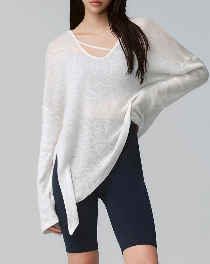 エラヴォワルヨガロングトップ 3117