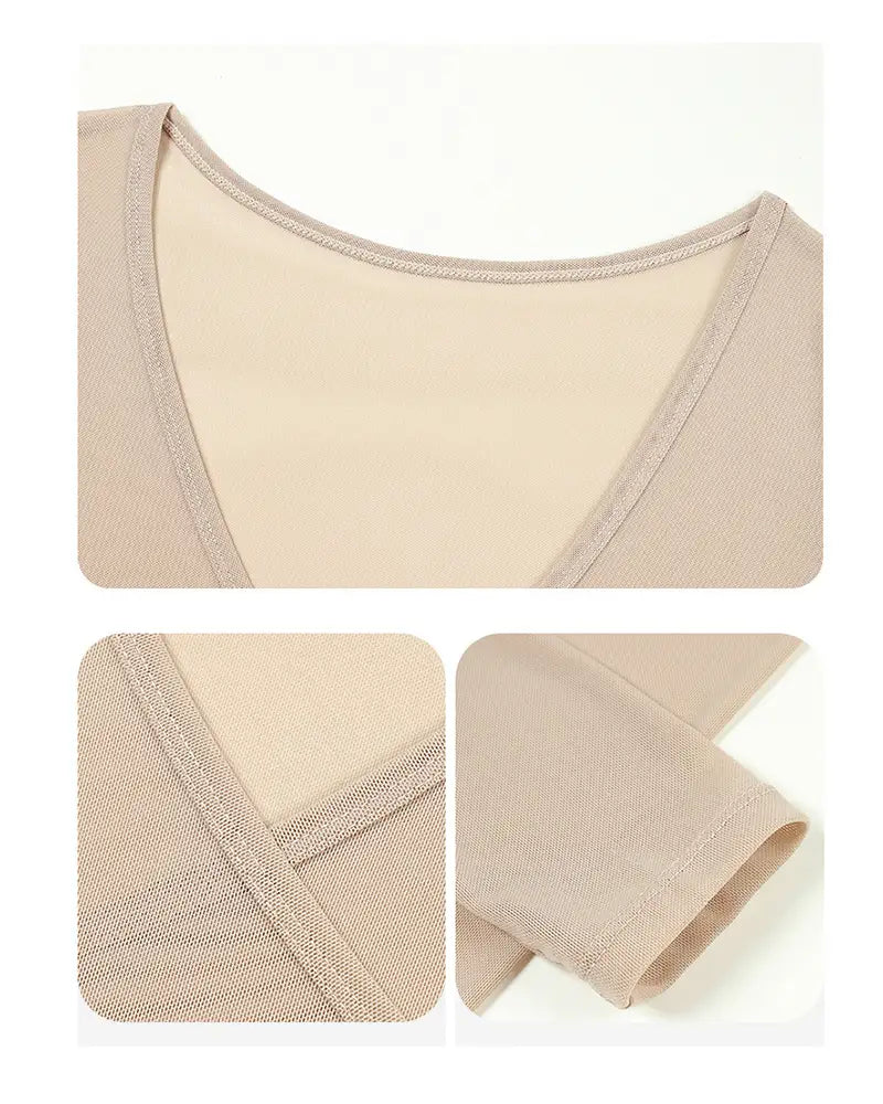 カシュクールレイヤードヨガトップ  3122