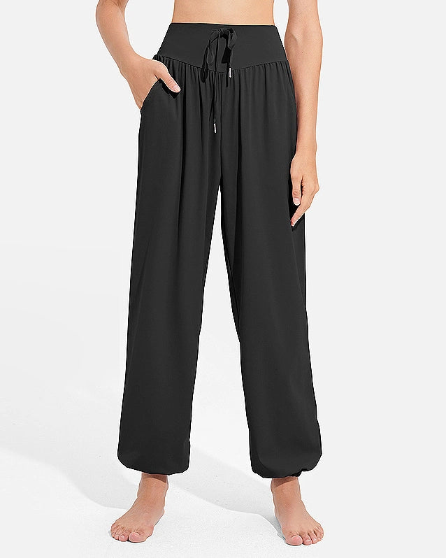 紐付き 冷感カジュアルパンツ 3128