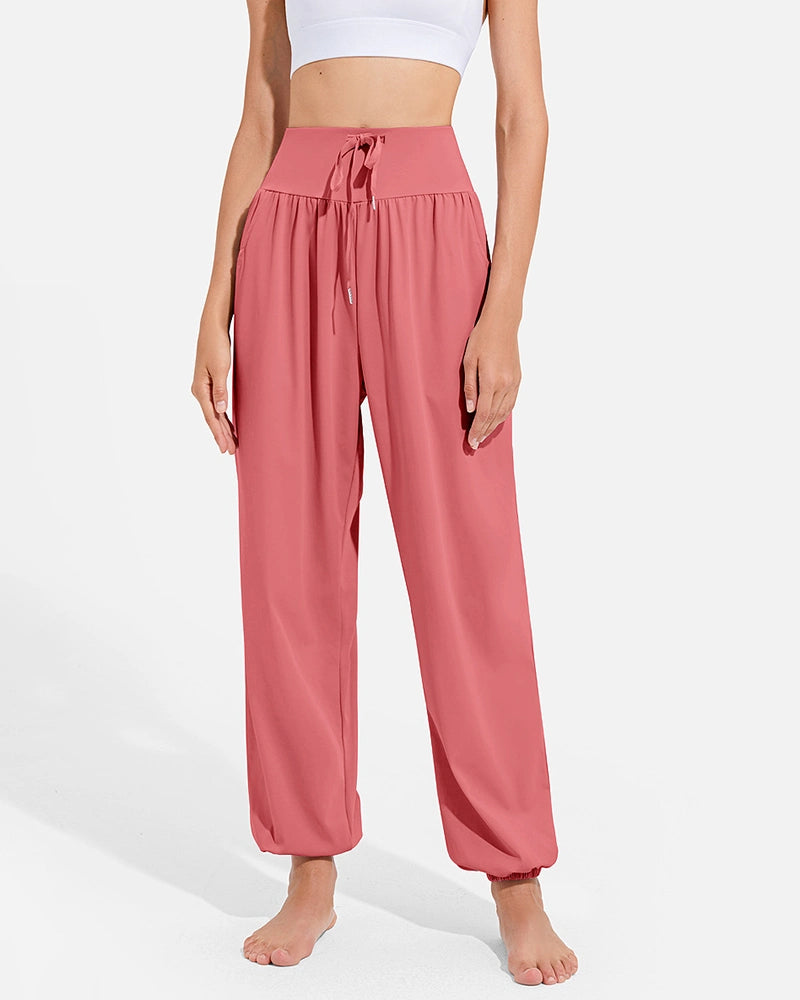 紐付き 冷感カジュアルパンツ 3128