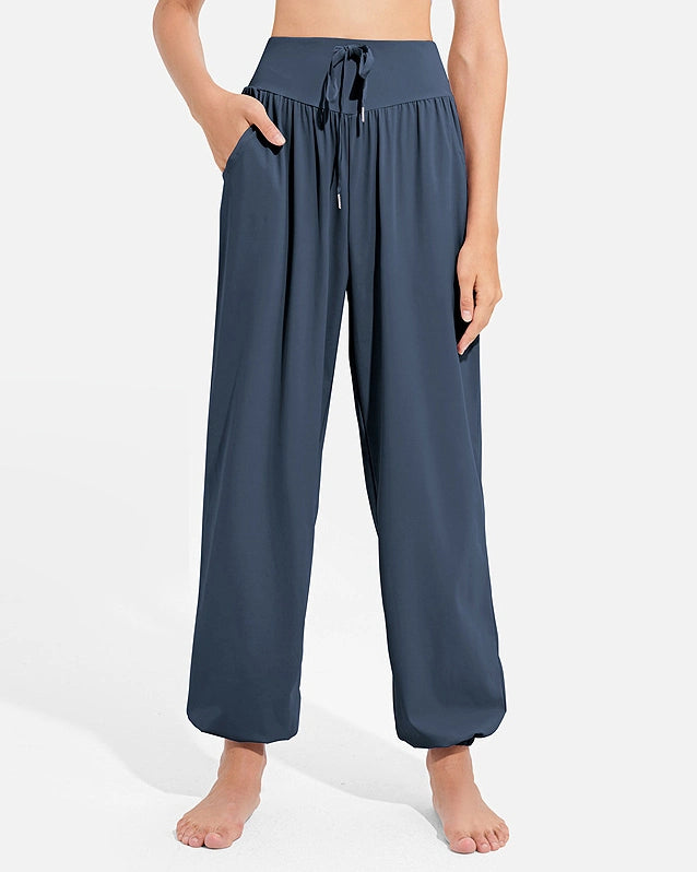 紐付き 冷感カジュアルパンツ 3128