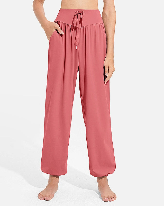 紐付き 冷感カジュアルパンツ 3128