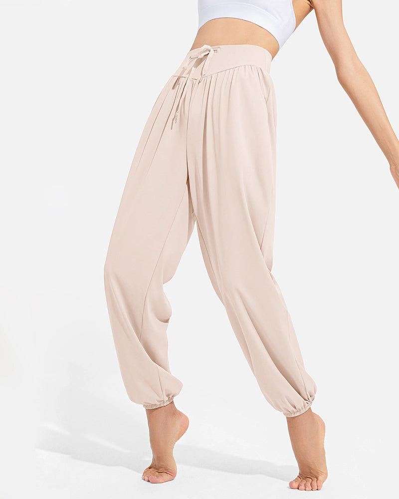 紐付き 冷感カジュアルパンツ 3128