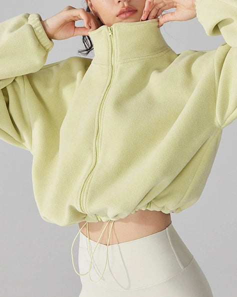 スタンドカラードロストウォームジップジャケット 3150