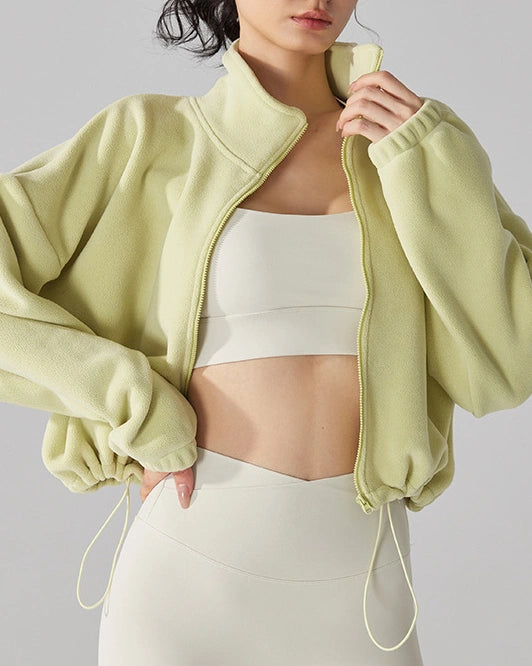 スタンドカラードロストウォームジップジャケット 3150