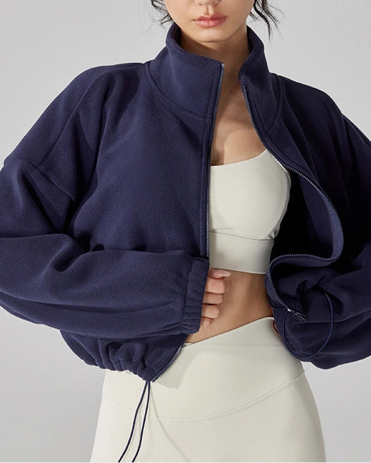 スタンドカラードロストウォームジップジャケット 3150