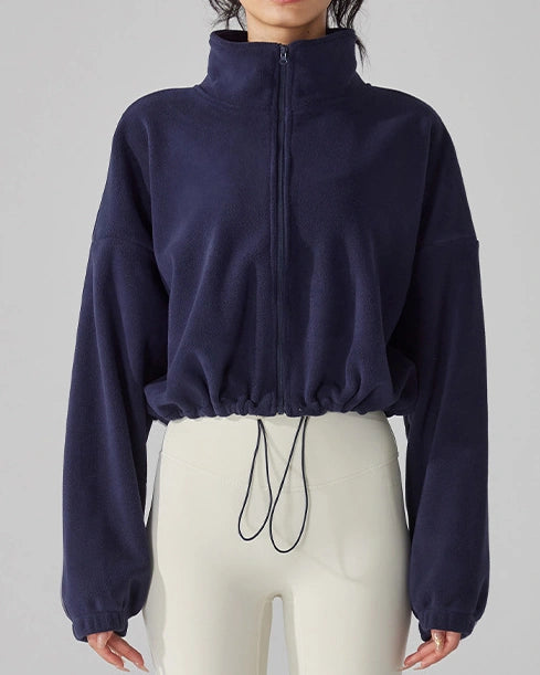 スタンドカラードロストウォームジップジャケット 3150