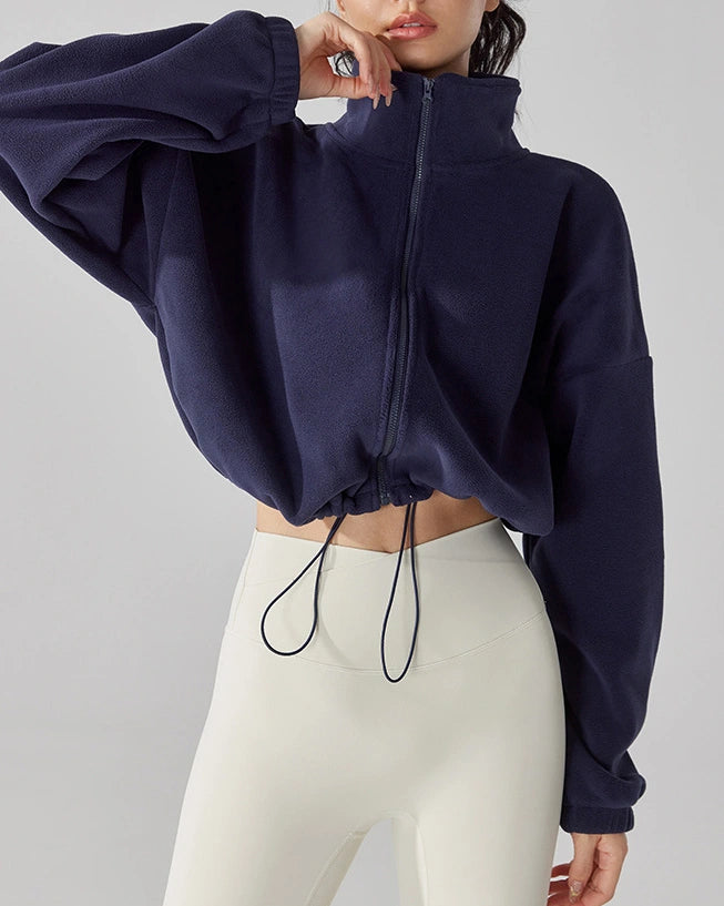 スタンドカラードロストウォームジップジャケット 3150