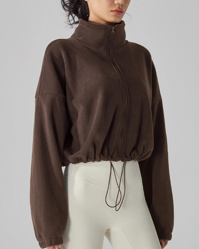 スタンドカラードロストウォームジップジャケット 3150