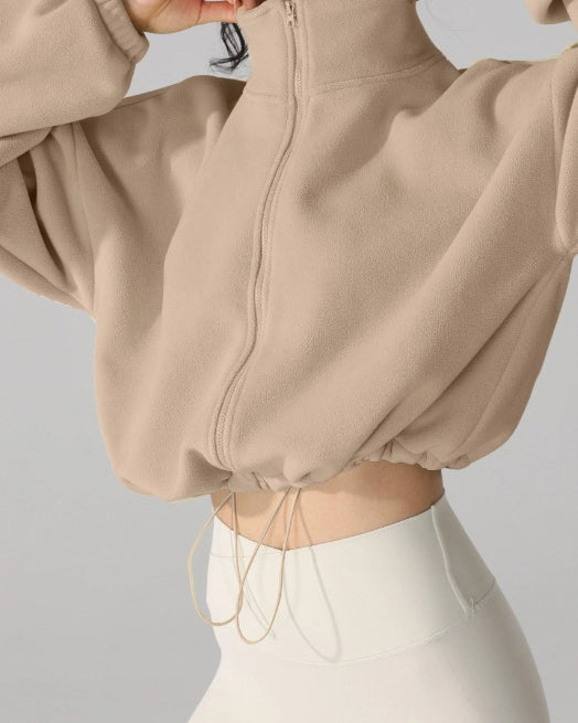 スタンドカラードロストウォームジップジャケット 3150