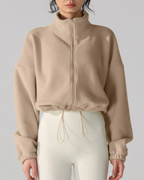 スタンドカラードロストウォームジップジャケット 3150