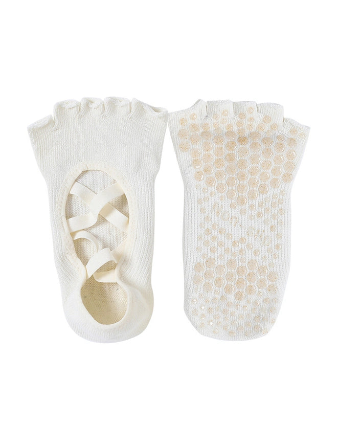 ツインクロスストラップヨガソックス7color 3152